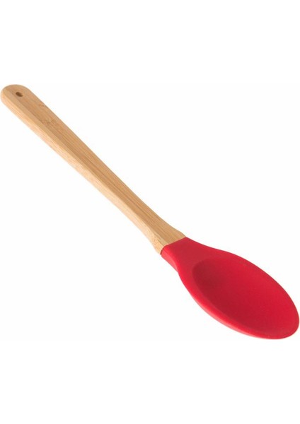 Bambu Saplı Silikon Kaşık