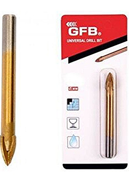 Gfb Cam Seramik Delme Üniversal Matkap Ucu 5 mm
