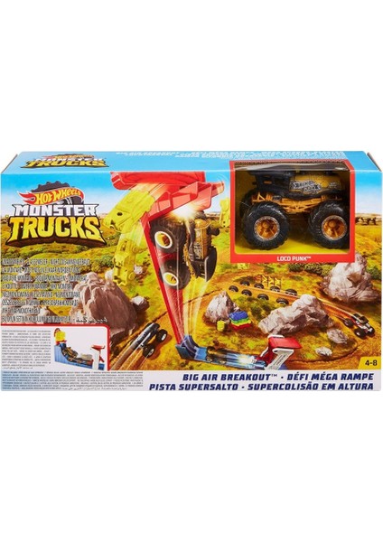 Monster Trucks Big Air Breakout Oyun Seti /hw Monster Trucks