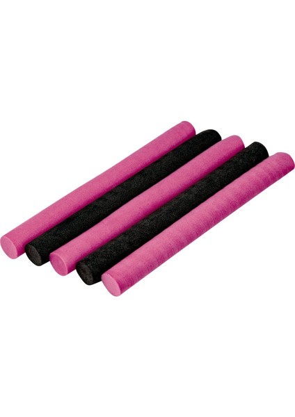 Bigudi 13 mm Renkli Bükülür Sünger 15 cm 5'li