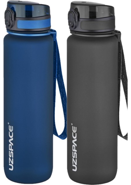 Fiftyfifty 2li Set 1000ML 1litre Tritan Su Matarası