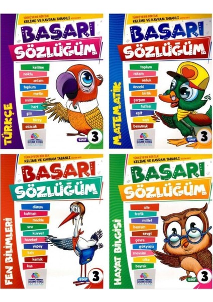 Düşünme Yeteneği 3. Sınıf Başarı Sözlüğüm Set