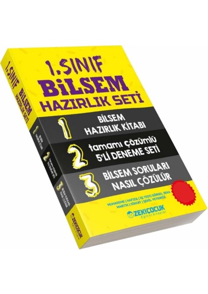 Zeki Çocuk 1. Sınıf Bilsem Hazırlık Seti