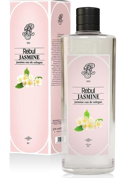Jasmine Kolonya 270 ml Cam Şişe