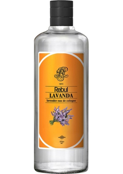 Lavanda Kolonya 270 ml Cam Şişe