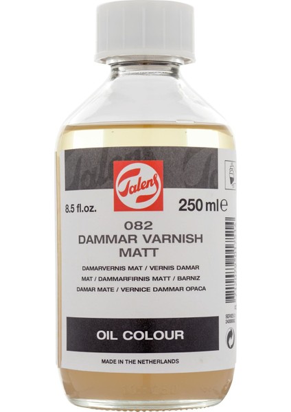 Dammar Varnish Matt Mat Damar Verniği 082 250 ml