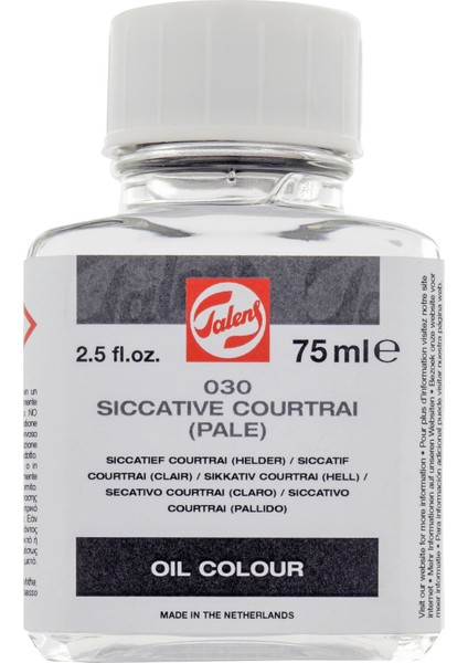 Siccative Courtrai Pale 030 75 ml