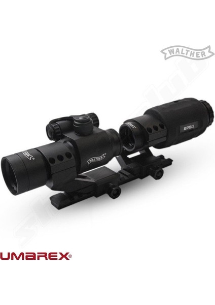 Walther Eps 3 - Tüfek Red Dot & Magnifier