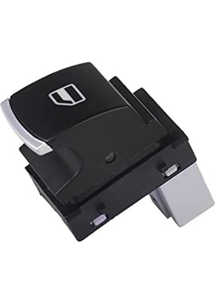 Volkswagen Golf 6 Yolcu Cam Düğmesi Krom (2009 - 2012) 5K0959855