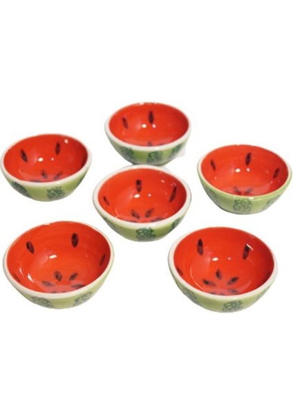 8 cm Seramik Kase ( Karpuz )