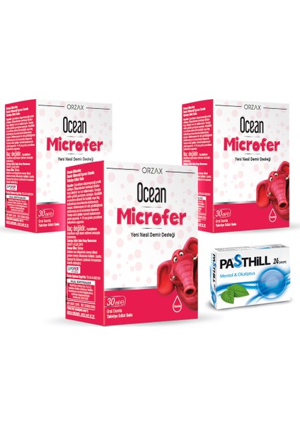 Ocean Microfer Damla 30 ml x 3 Adet