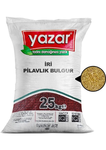 Iri Pilavlık Bulgur 25 kg