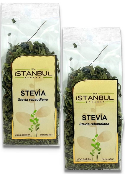 2 'li Istanbul Baharat Stevia Yaprağı (Şeker Otu) 20 gr
