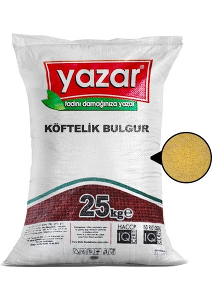 Köftelik Bulgur 25 kg