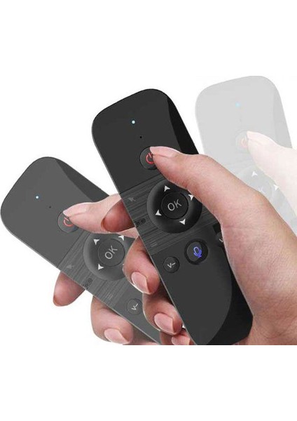 M8 2.4ghz Sesli Komut Kablosuz Air Mouse Kumanda indirimleri