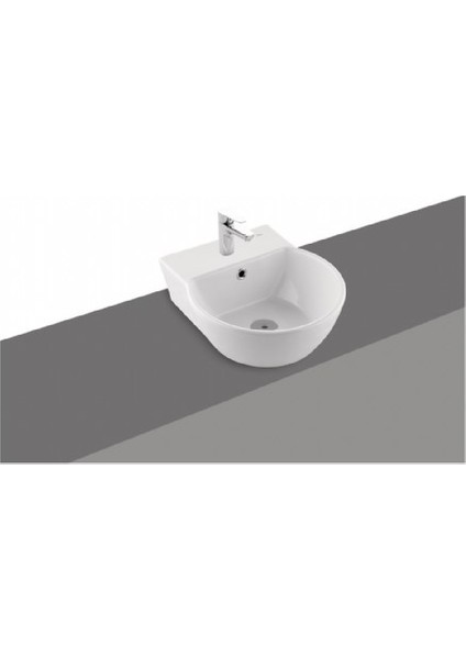 Basics 55X30 cm Asimetrik Sağ Lavabo