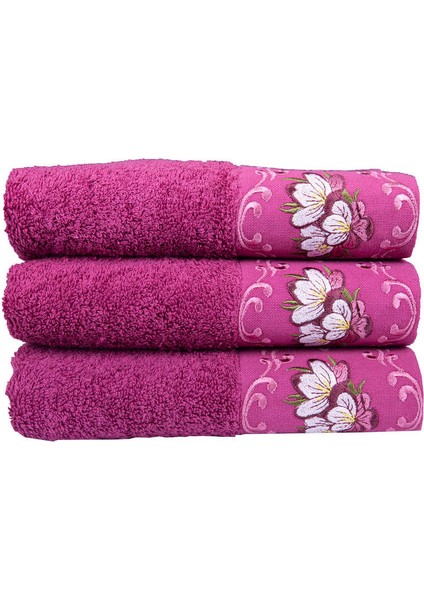 3'lü Pastoral Berrak Havlu Takımı