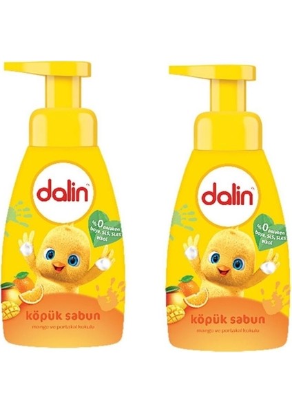 Köpük Sabun Mango ve Portakal 200 ml (2'li)