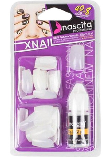 Takma Tırnak 40 Lı X Nail Nail-06<