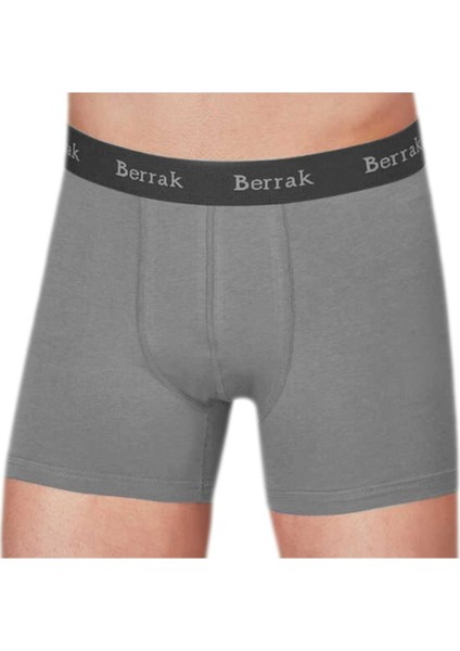 12 Adet Gri Renk Modal Boxer