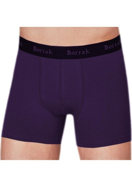 12 Adet Mor Renk Modal Boxer