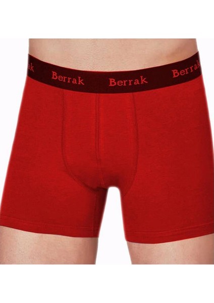 3 Adet Kırmızı Renk Modal Boxer