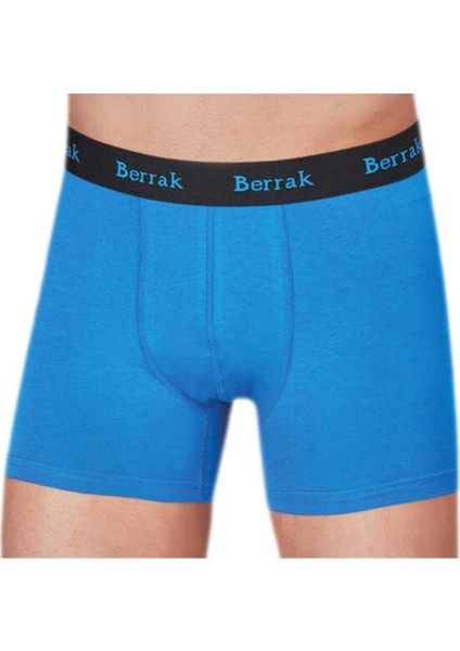 6 Adet Turkuaz Renk Modal Boxer