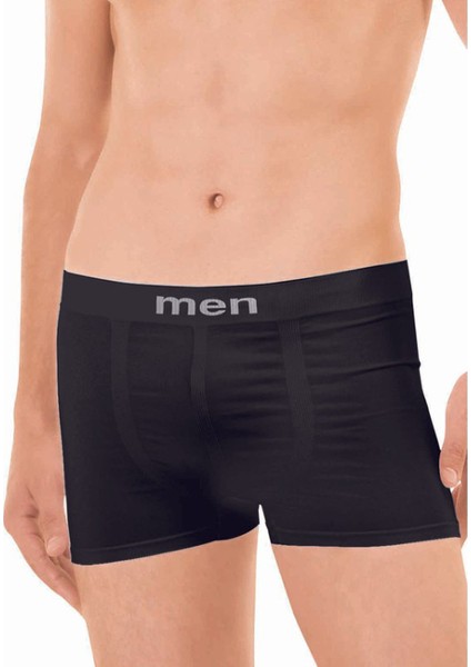 Siyah Renk Dikişsiz Boxer