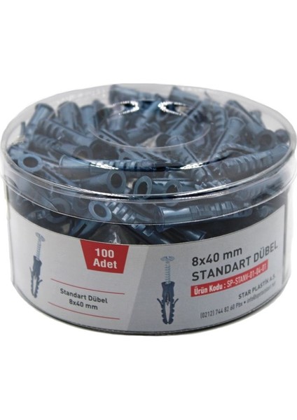Standart Dübel Vidalı