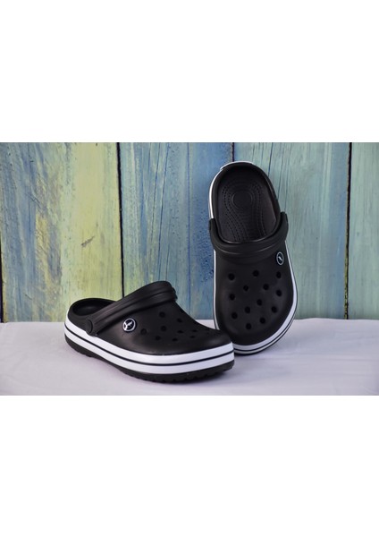 Ceox Erkek Lacivert Beyaz Siyah Terlik Sandalet Hastane Terliği