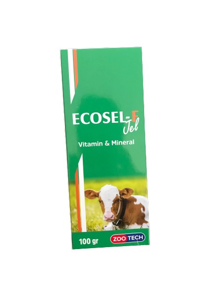 Ecosel-F Jel Şurup Vitamin Mineral Sığır Buzağı Koyun Keçi Kuzu ve Oğlak