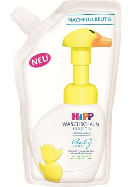 Babysanft Bebek/Çoçuk El Yıkama Köpüğü 250 ml (Yedek Poşet) (9'lu Set)