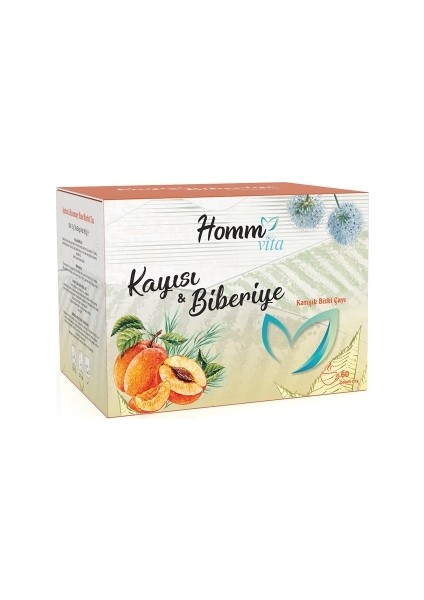Vita Kayısı Biberiye Karışık Bitki Çayı 60 Poşet