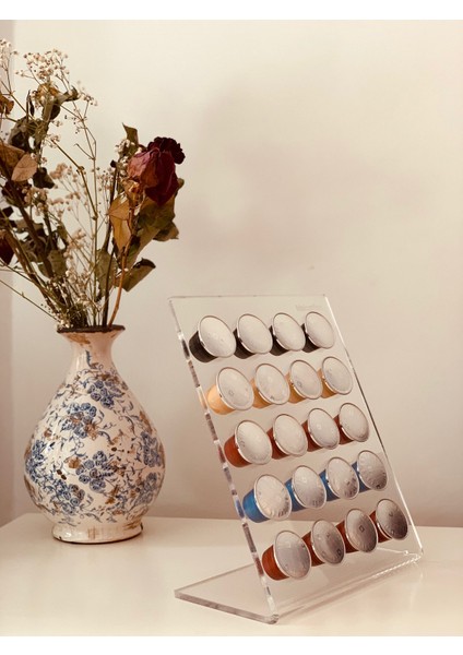 Nespresso Kapsül Kahve Standı Ayaklı Nespresso Kapsülü Uyumlu 20'li