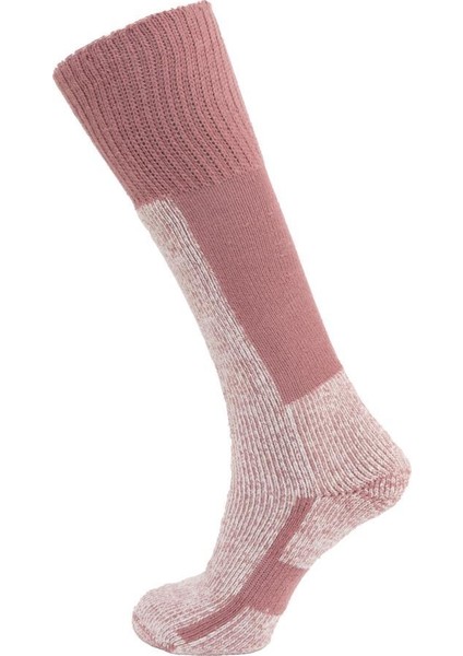 Ski Socks Pembe/beyaz