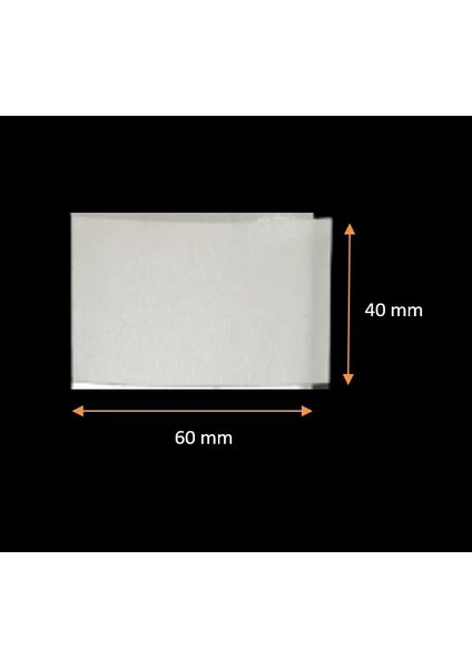 Termal Iletken Yapışkan Bant 60X40MM 7 Lı