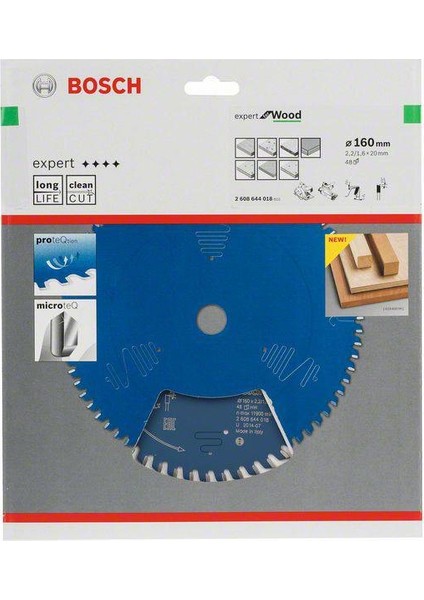 Daire Testere Bıçağı Ex Wo H 160X20-48