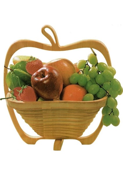 Bambu Katlanır Meyvelik & Ekmeklik