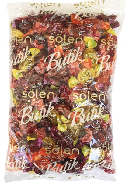 Butik Bonbon Karışık Meyveli Şeker 1 kg