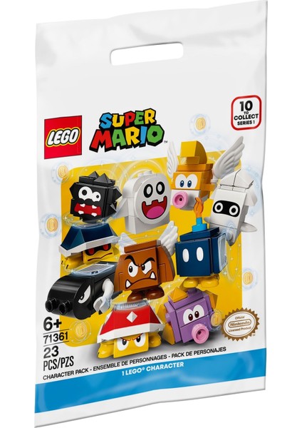 Super Mario 71361 Character Pack : 3.Spiny (Kapalı Paket 1 Adet Minifigür)