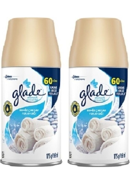 Oda Kokusu Yedek Sprey Temiz Çarşaf Ferahlığı 2 x 269 ml