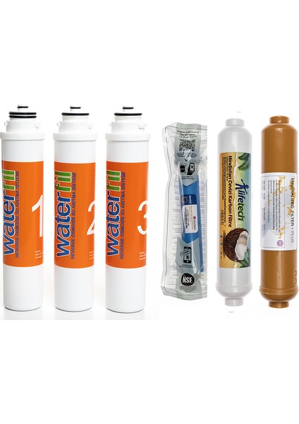 Waterlife Su Arıtma Cihazı Uyumlu Tak-Çevir 6'lı Filtre Seti, Lg Membranlı fiyatları