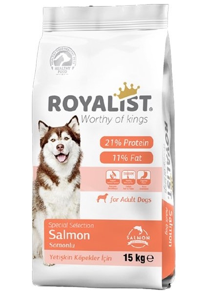 Premium Somonlu Yetişkin Köpek Maması 15 kg