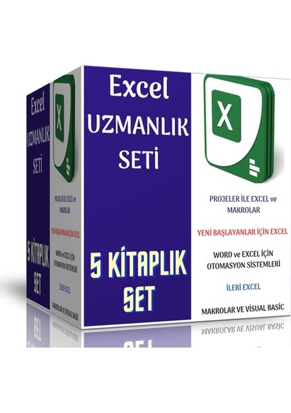 Excel Uzmanlık Seti (5 Kitaplık Set)