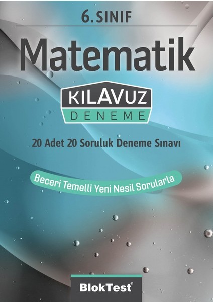 Bloktest 6. Sınıf Matematik Kılavuz Deneme