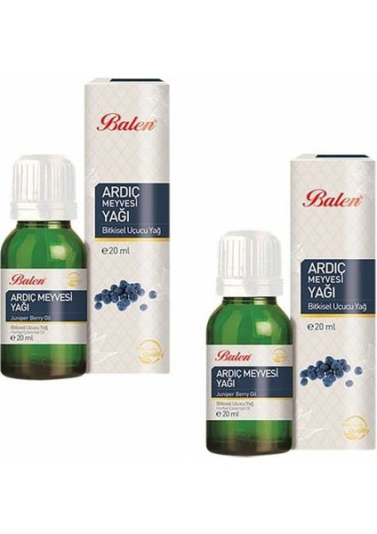 Ardıç Meyvesi Yağı Bitkisel Uçucu Yağ Içilebilir 20 ml x 2