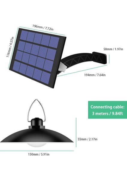 Ayarlanabilir Panelli Güneş Enerjili Sarkıt Işık Otomatik (Yurt Dışından) indirimleri