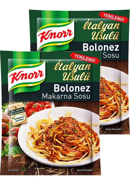 Bolonez Makarna Sosu 45 Gr. Ikili Set