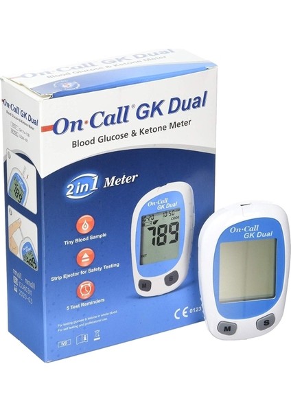 On Call Gk Dual Keton Ölçüm Cihazı