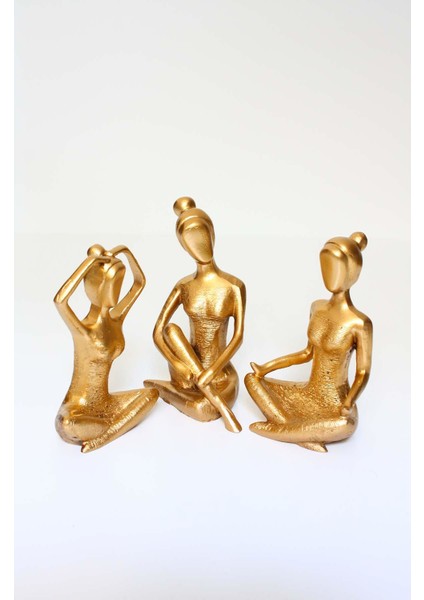 Rhs Yoga Kızlar Biblo Altın 3'lü